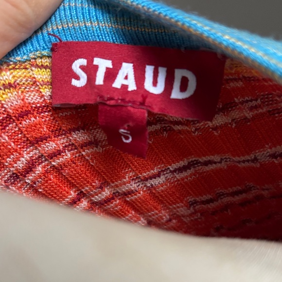 STAUD Multicolor Striped Knit Top - Picture 2 of 7